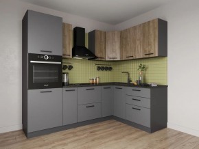 Кухонный гарнитур Умбра 2400*1600 (Стол. 26мм) в Качканаре - kachkanar.ok-mebel.com | фото