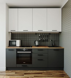 Кухонный гарнитур Вегас 2200 h950 (Стол. 26мм) в Качканаре - kachkanar.ok-mebel.com | фото