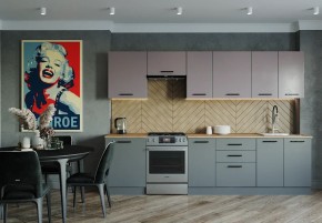 Кухонный гарнитур Виола 3000 (Стол. 26мм) в Качканаре - kachkanar.ok-mebel.com | фото