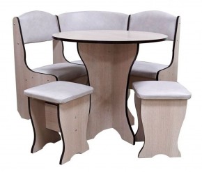 Кухонный уголок Весна Мини (Беленый дуб) в Качканаре - kachkanar.ok-mebel.com | фото