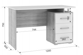 ЛАЙТ 2 Стол компьютерный (1200) в Качканаре - kachkanar.ok-mebel.com | фото 2