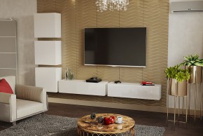 ЛИНДА Гостиная (Белый/Белый) в Качканаре - kachkanar.ok-mebel.com | фото 3