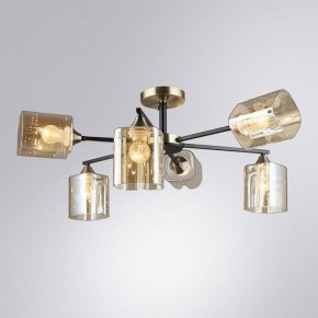 Люстра на штанге Arte Lamp Merci A4185PL-6BK в Качканаре - kachkanar.ok-mebel.com | фото 2