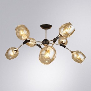 Люстра на штанге Arte Lamp Seppia A4211PL-8BK в Качканаре - kachkanar.ok-mebel.com | фото 2