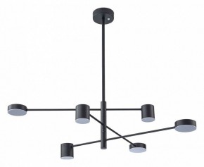 Люстра на штанге Arte Lamp Stanley A2476PL-40BK в Качканаре - kachkanar.ok-mebel.com | фото