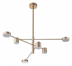 Люстра на штанге Arte Lamp Stanley A2476PL-40PB в Качканаре - kachkanar.ok-mebel.com | фото