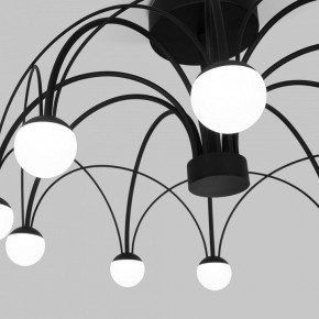 Люстра на штанге Eurosvet Ragno 90035/10 LED черный в Качканаре - kachkanar.ok-mebel.com | фото 6