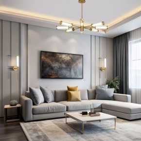 Люстра на штанге Eurosvet Stark 50386 LED латунь в Качканаре - kachkanar.ok-mebel.com | фото 3