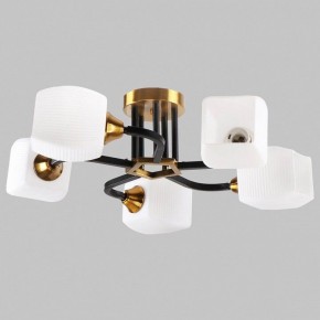 Люстра на штанге Imex MD.52009 MD.52009-5-S-BK+GAB в Качканаре - kachkanar.ok-mebel.com | фото
