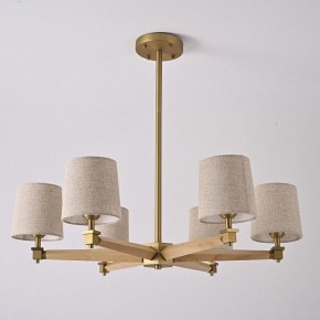 Люстра на штанге Imperiumloft Jorgenson Beige/Light wood STAVRA01 в Качканаре - kachkanar.ok-mebel.com | фото 3