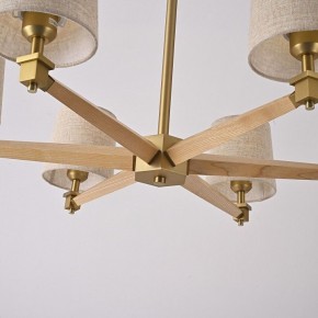 Люстра на штанге Imperiumloft Jorgenson Beige/Light wood STAVRA01 в Качканаре - kachkanar.ok-mebel.com | фото 6