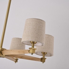 Люстра на штанге Imperiumloft Jorgenson Beige/Light wood STAVRA01 в Качканаре - kachkanar.ok-mebel.com | фото 7