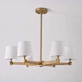 Люстра на штанге Imperiumloft Jorgenson White/Light wood STAVRA01 в Качканаре - kachkanar.ok-mebel.com | фото 5