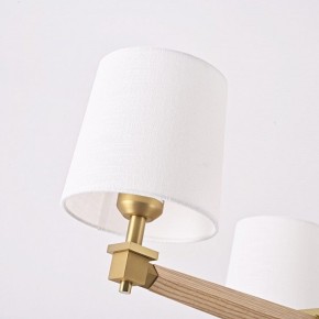 Люстра на штанге Imperiumloft Jorgenson White/Light wood STAVRA01 в Качканаре - kachkanar.ok-mebel.com | фото 2