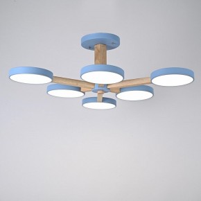 Люстра на штанге Imperiumloft TURNA Blue TURNA-B01 в Качканаре - kachkanar.ok-mebel.com | фото 2