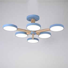 Люстра на штанге Imperiumloft TURNA Blue TURNA-B01 в Качканаре - kachkanar.ok-mebel.com | фото 3