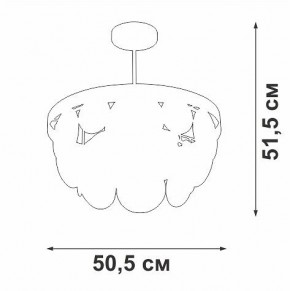 Люстра на штанге Vitaluce V5882 V5882-8/6PL в Качканаре - kachkanar.ok-mebel.com | фото 4