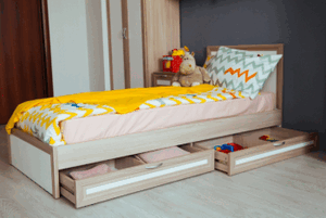 Кровать с ламелями Ostin (Остин) модуль 21 в Качканаре - kachkanar.ok-mebel.com | фото 3