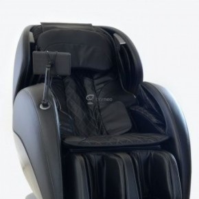 Массажное кресло PS6500 черно-серебряное в Качканаре - kachkanar.ok-mebel.com | фото 4