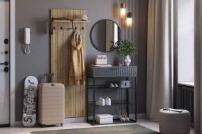 МЕБЕЛЬСОН К1 Прихожая (графит) в Качканаре - kachkanar.ok-mebel.com | фото