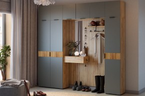 МЕБЕЛЬСОН К12 Прихожая (графит) в Качканаре - kachkanar.ok-mebel.com | фото