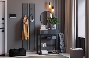 МЕБЕЛЬСОН К19 Прихожая (графит) в Качканаре - kachkanar.ok-mebel.com | фото