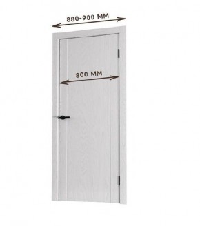 Межкомнатная дверь Bolivar Роялвуд белый (комплект) 800 в Качканаре - kachkanar.ok-mebel.com | фото