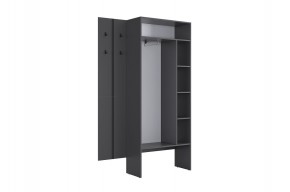 МЕРСИ Прихожая (модульная) графит в Качканаре - kachkanar.ok-mebel.com | фото 7