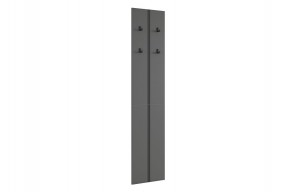 МЕРСИ Вешалка 2 (графит) в Качканаре - kachkanar.ok-mebel.com | фото