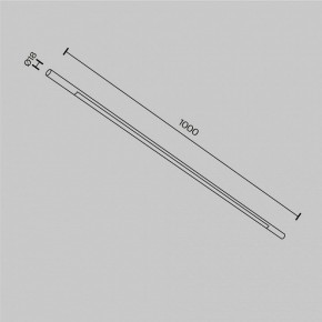Модульный светильник Maytoni Basis C100CL-L1000-24W3-6K-B в Качканаре - kachkanar.ok-mebel.com | фото 6