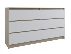 МОРИ МК 1380.6 Комод (Дуб Сонома/Белый) в Качканаре - kachkanar.ok-mebel.com | фото