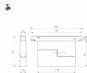 Накладной светильник Arlight MAG-ORIENT 049994 в Качканаре - kachkanar.ok-mebel.com | фото 2