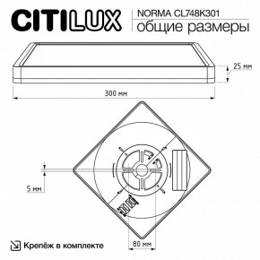 Накладной светильник Citilux Norma CL748K301 в Качканаре - kachkanar.ok-mebel.com | фото 11
