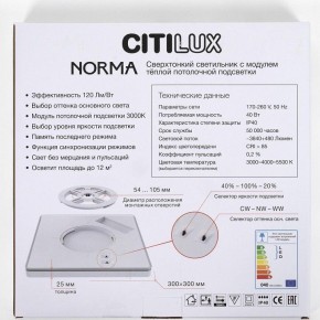 Накладной светильник Citilux Norma CL748K301 в Качканаре - kachkanar.ok-mebel.com | фото 8