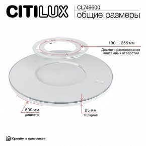Накладной светильник Citilux NORMA CL749600 в Качканаре - kachkanar.ok-mebel.com | фото 12