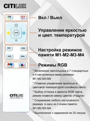Накладной светильник Citilux Симпла CL714K480G в Качканаре - kachkanar.ok-mebel.com | фото 10