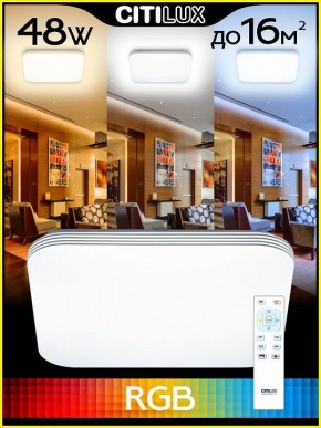 Накладной светильник Citilux Симпла CL714K480G в Качканаре - kachkanar.ok-mebel.com | фото 3