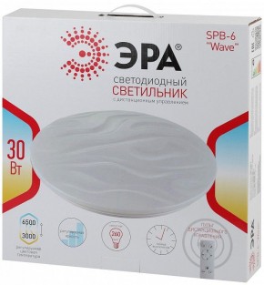 Накладной светильник Эра Классик SPB-6-30-RC Wave в Качканаре - kachkanar.ok-mebel.com | фото 3