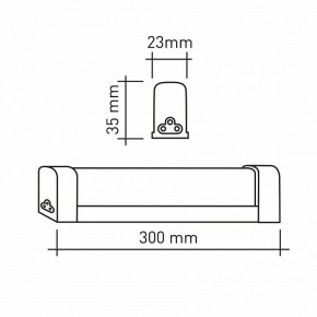Накладной светильник Эра  LLED-04-0-40K-004 в Качканаре - kachkanar.ok-mebel.com | фото 6