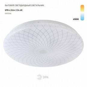 Накладной светильник Эра Slim SPB-6 Slim 3 24-6K в Качканаре - kachkanar.ok-mebel.com | фото 2
