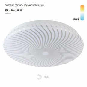 Накладной светильник Эра Slim SPB-6 Slim 8 18-6K в Качканаре - kachkanar.ok-mebel.com | фото 2