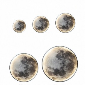 Накладной светильник Imperiumloft COSMOS Мун D90 cosmos-moon01 в Качканаре - kachkanar.ok-mebel.com | фото 2