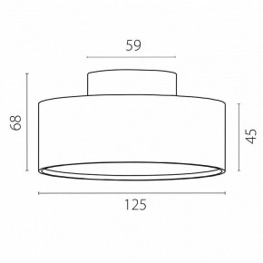 Накладной светильник Lightstar Acuto 215937 в Качканаре - kachkanar.ok-mebel.com | фото 3