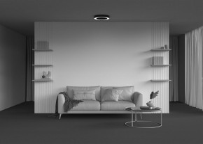 Накладной светильник Maytoni Lua C093CL-36W3K-B в Качканаре - kachkanar.ok-mebel.com | фото 5