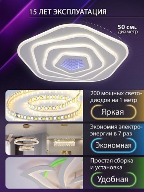 Накладной светильник Natali Kovaltseva PALACE LED LAMPS 81111/4C в Качканаре - kachkanar.ok-mebel.com | фото 4