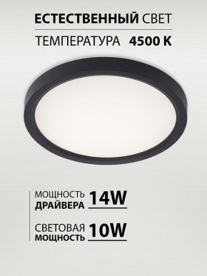 Накладной светильник Natali Kovaltseva PLAIN LED LAMPS 81114/1C в Качканаре - kachkanar.ok-mebel.com | фото 3