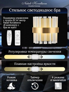 Накладной светильник Natali Kovaltseva ROYALTON LED LAMPS 81125/1W в Качканаре - kachkanar.ok-mebel.com | фото 6