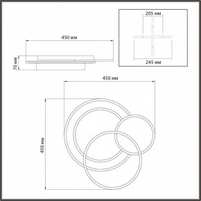 Накладной светильник Sonex Pine 7735/80L в Качканаре - kachkanar.ok-mebel.com | фото 10