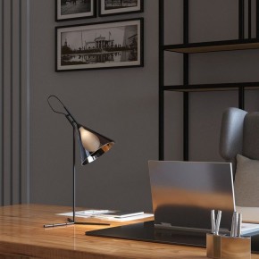 Настольная лампа декоративная Eurosvet Enigma 01186/1 черный в Качканаре - kachkanar.ok-mebel.com | фото 2