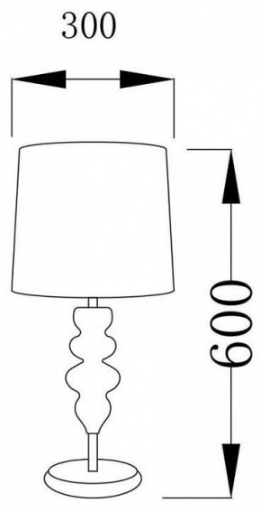 Настольная лампа декоративная Lucia Tucci Bristol 8 BRISTOL T897.1 в Качканаре - kachkanar.ok-mebel.com | фото 3